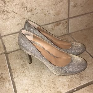 Glitter high heels